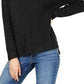 Hippie Rose Junior's V Neck Chenille Sweater Grey Size X-Large