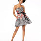 Teeze Me Juniors' Strapless Fit & Flare Dress Black Size 5