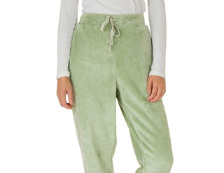 Hippie Rose Juniors' Cozy Jogger Pants Green Size X-Small