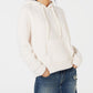 Hippie Rose Juniors' Sherpa Hoodie Natural Size X-Small