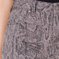 Rewash Juniors' Stevie Ripped Printed Skinny Jeans Gray Size 5