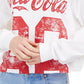 Love Tribe Juniors' Cotton Coca-Cola Graphic Top White Size Medium