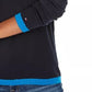 Tommy Hilfiger Women's Rainbow Love Ringer Sweater Blue Size X-Large