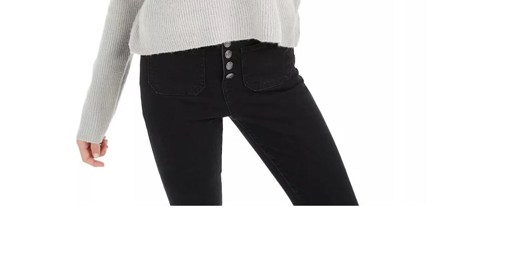 Planet Gold Junior's Diagonal Colorblocked Sweater White Size Large