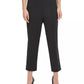 Calvin Klein Women's Pull On Straight Leg Pants Black Size Medium