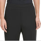Calvin Klein Women's Pull On Straight Leg Pants Black Size Medium