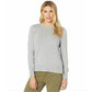 MICHAEL Michael Kors Women's Snap Hem Sweater Grey Size X-Large