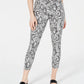 Tinseltown Juniors' Printed Skinny Jeans Gray Size 7