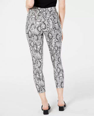 Tinseltown Juniors' Printed Skinny Jeans Gray Size 7