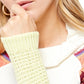 Free People Women's Printed Long Sleeve Turtle Neck T-Shirt Sweater White Size Medium