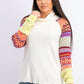 Free People Women's Prism Sweater Ivory White Size Small