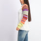 Free People Women's Prism Sweater Ivory White Size Small