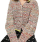 Free People Women's Walk On By Marled Cardigan Natural Size Medium