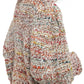 Free People Women's Walk On By Marled Cardigan Natural Size Medium