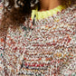 Free People Women's Walk On By Marled Cardigan Natural Size Medium