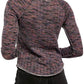 Free People Women's Spaced Out Knit Shirt Blue Navy Size X-Small