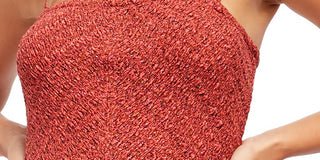 Free PeopleWomen's Little Of Your Love Wide Leg Jumpsuit Red Size Small