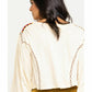 Free People Women's Hand Me Down Top White Size Small