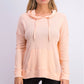 Calvin Klein Women's Performance High-Low Hoodie Orange Size Medium