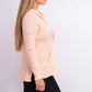 Calvin Klein Women's Performance High-Low Hoodie Orange Size Medium