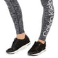 Calvin Klein Women's Cold Gear Fleece Lined High Waist Leggings Grey Size Large