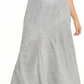 Sequin Hearts Women's Trendy Glitter Knit Mermaid Gown Silver Size 24