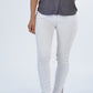 Get.Primped  Women's Rory Button Down Tank Silver Size Small