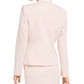 Calvin Klein Women's Textured Asymmetrical Blazer Dark Pink Size 4