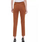 Calvin Klein Women's Pull On Ankle Pants Brown Size 14