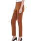 Calvin Klein Women's Pull On Ankle Pants Brown Size 14