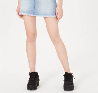 Dollhouse Junior's Two Tone Jean Skirt Blue Size 3