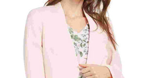 Calvin Klein Women's Blazer Jacket Pink Size 8P