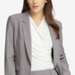 DKNY Women's One-Button Blazer Gray Size 4