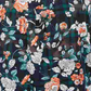 Tommy Hilfiger Women's Printed Split Neck Top Navy Size 3X