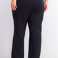 Calvin Klein Women's Plus Size Button-Detail Dress Pants Blue Size 16W