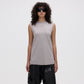 CROSS BACK TANK - SLATE