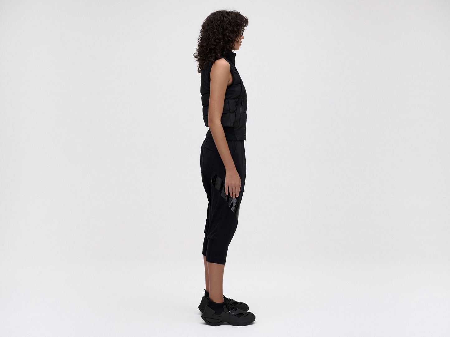DROPPED SWEAT PANT - BLACK