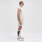 LAYERED TRACK SHORTS - FOG