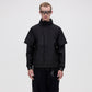 Spring Layered Jacket - Black