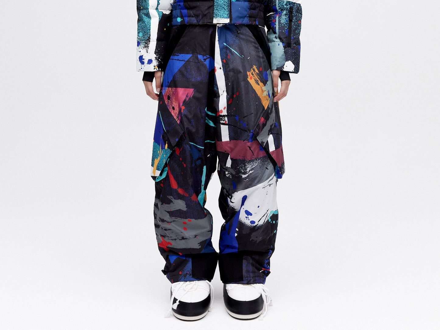 O.S Wadded Cargo Pant - Dark Splatter