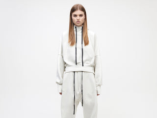 Ria Cropped Hoodie BVBA Antwerp - Vaporous Grey