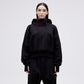 Cropped Hoodie - Black