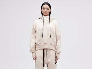 Cropped Hoodie - Fog