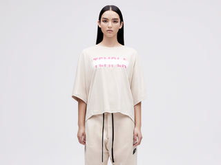Cropped Tee - Fog