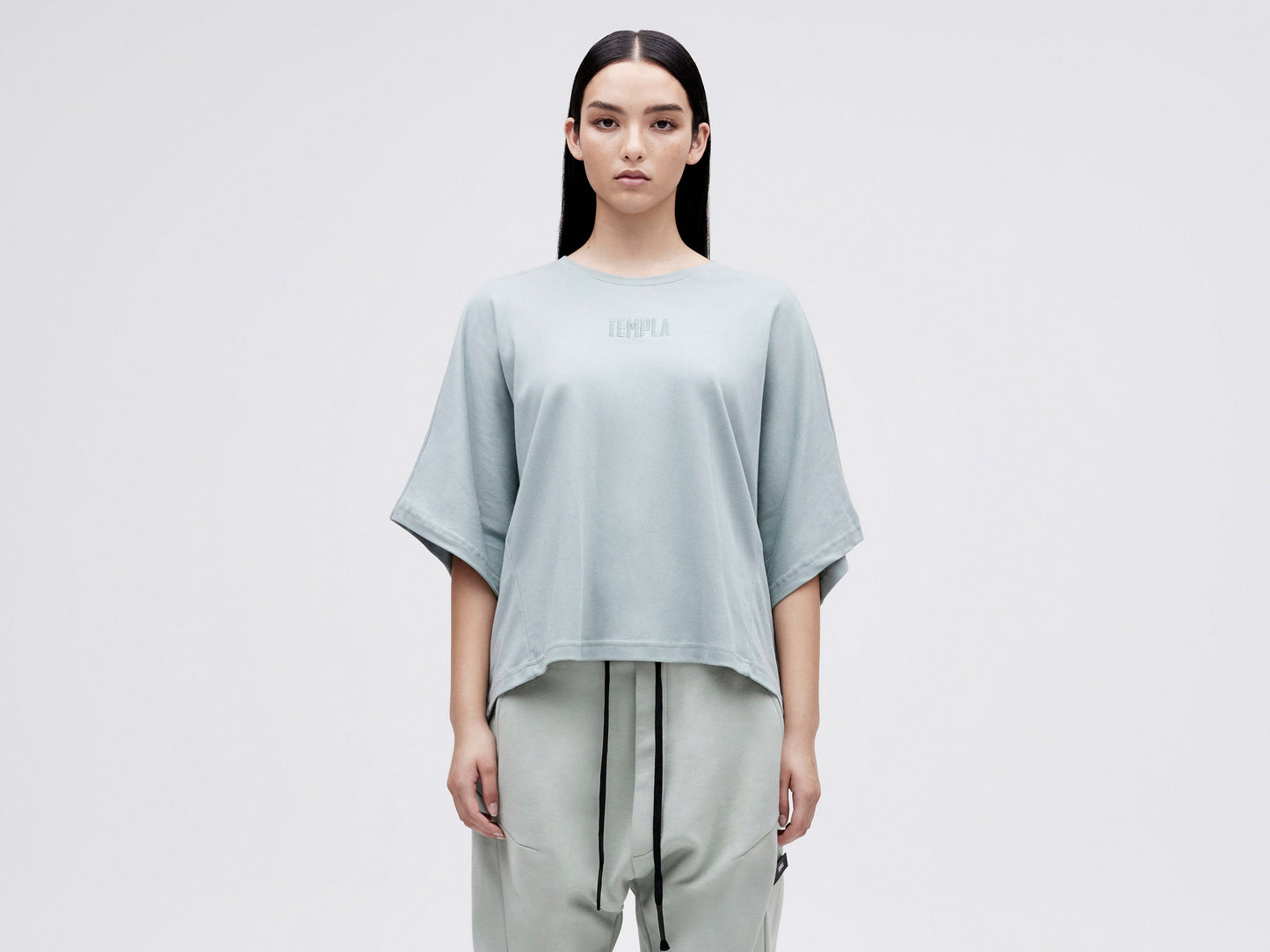 Cropped Tee - Jade
