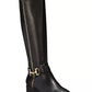 Thalia Sodi Vigi Riding Boots Women's Shoes Black Size 7.5 M