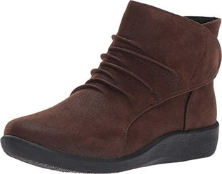 Clarks Women's Cloudsteppers™ Sillian Sway Booties Brown Size 6.5M