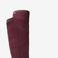 Michael Kors Women's Bromley Leather Closed Toe Over Knee Riding Boots Purple Size 5.5