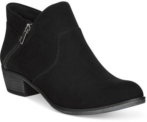 American Rag Women's Abby Stacked Booties Black Size 5 M