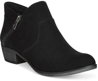 American Rag Women's Abby Stacked Booties Black Size 5 M